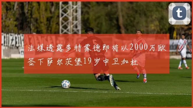 法媒透露多特蒙德即将以2000万欧签下萨尔茨堡19岁中卫加杜